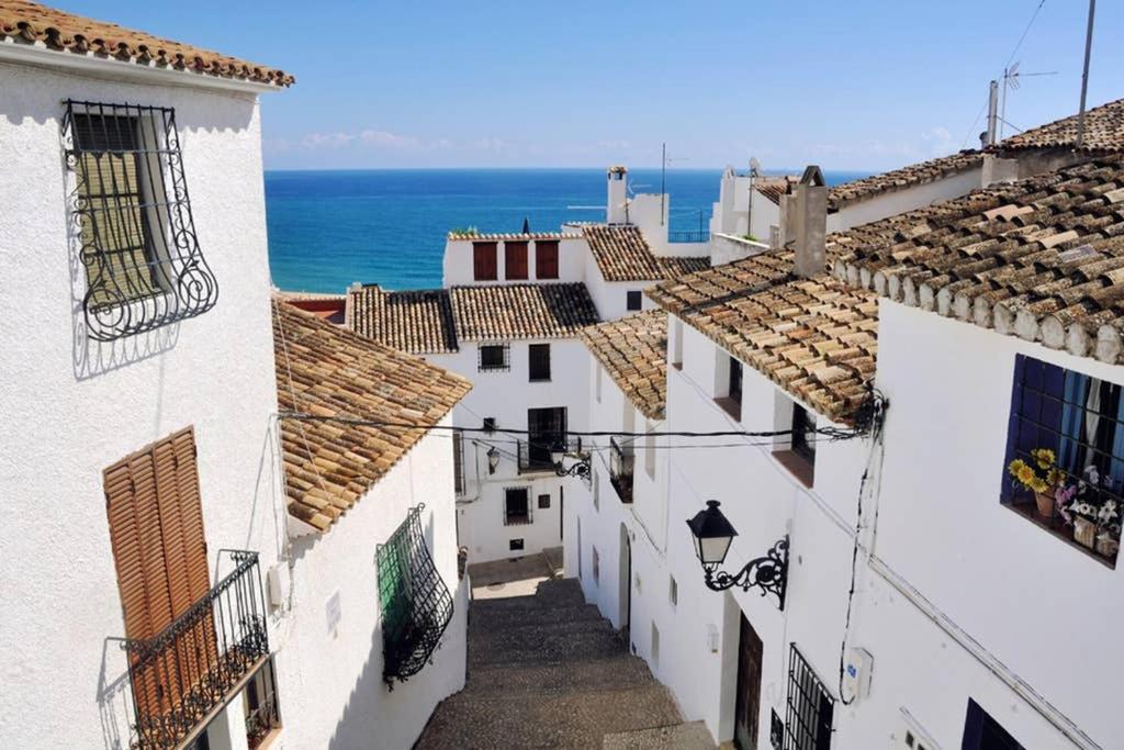 Duplex Piteres Terraza Con Vistas Al Mar By Vero Lägenhet Altea Exteriör bild